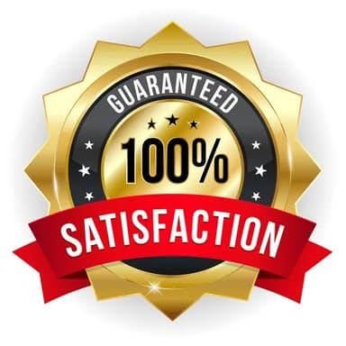 Sello de 100% Satisfacción Garantizada